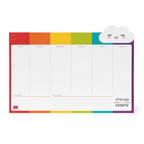 Agenda da scrivania Arcobaleno Legami, Smart Week - Desk Planner Rainbow - 2
