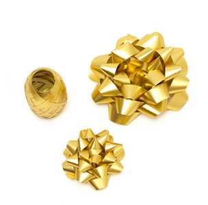 Cartoleria Set fiocchi e nastri Natale Legami, oro Legami