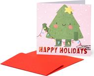 Biglietto auguri Legami christmas greeting cards - 7x7 - albero natale