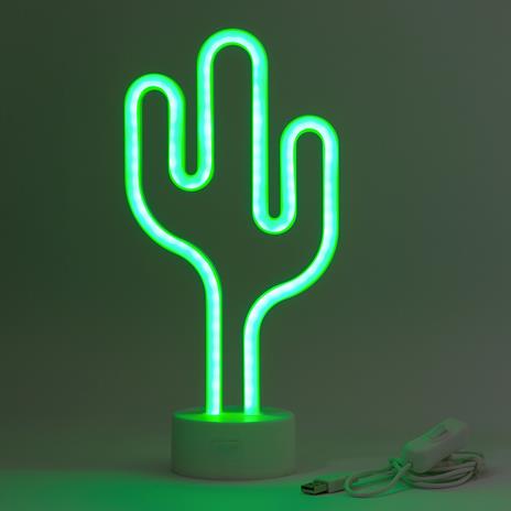 It's A Sign - Lampada Led Effetto NeonLed Lamp - Cactus - 2