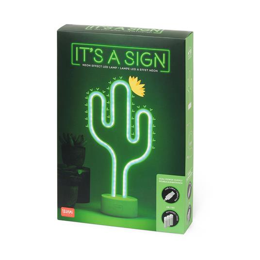 It's A Sign - Lampada Led Effetto NeonLed Lamp - Cactus - 4