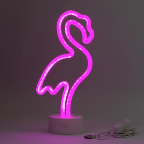 It's A Sign - Lampada Led Effetto Neon - Flamingo - 2