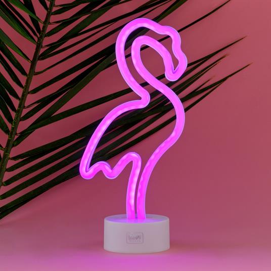 It's A Sign - Lampada Led Effetto Neon - Flamingo - 3