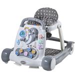 Girello Flipper Multiattività 3 in 1 colore Grigio