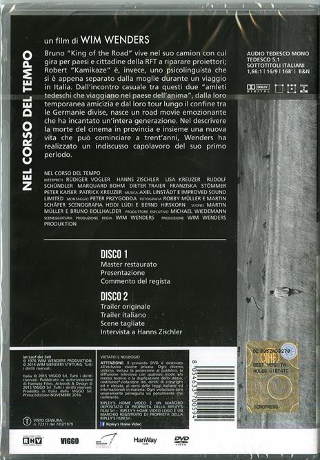 Nel corso del tempo (2 DVD) di Wim Wenders - DVD - 2