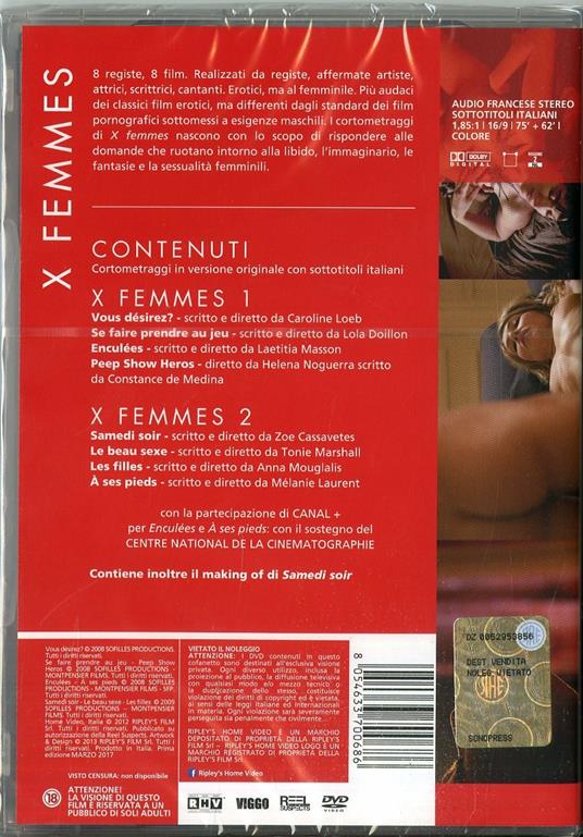 X Femmes (2 DVD) di Laetitia Masson,Helena Noguerra,Lola Doillon,Caroline Loeb - DVD - 2