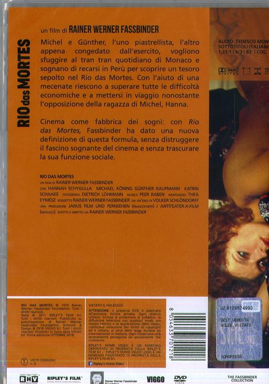 Rio Das Mortes (DVD) di Rainer Werner Fassbinder - DVD - 2