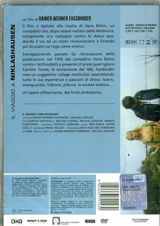 Il viaggio a Niklashausen (DVD) di Rainer Werner Fassbinder - DVD - 2