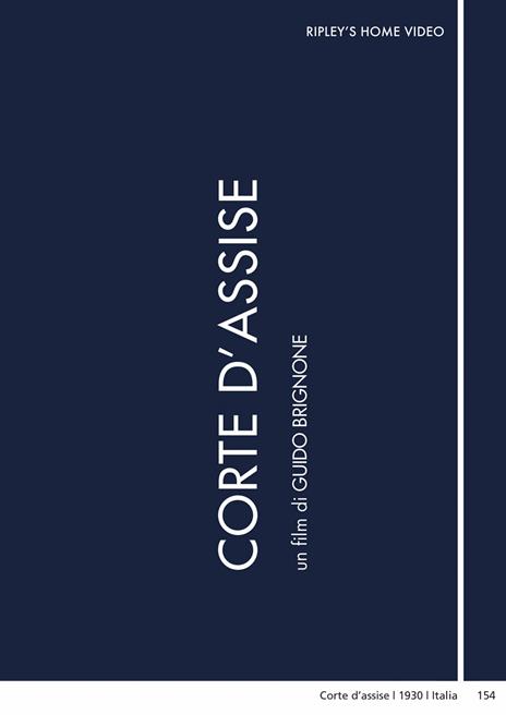 Corte d'assise (DVD) di Guido Brignone - DVD