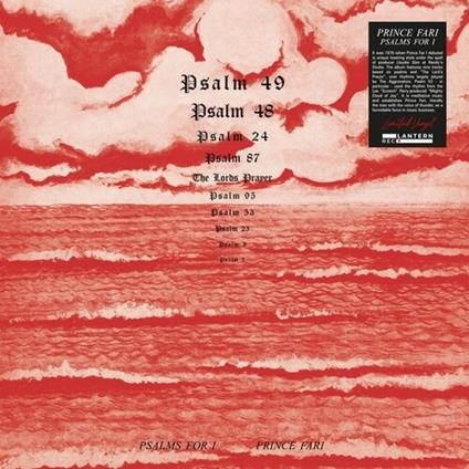 Psalms For I - Vinile LP di Prince Far I