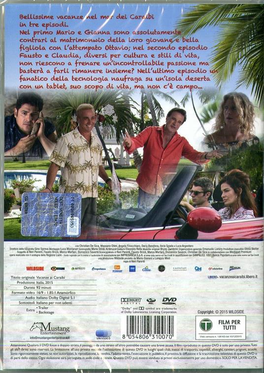 Vacanze ai caraibi (DVD) di Neri Parenti - DVD - 2