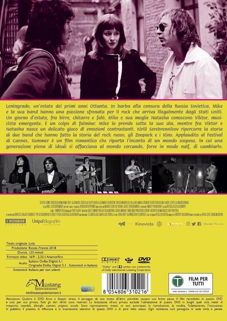 Summer (DVD) di Kirill Serebrennikov - DVD - 2