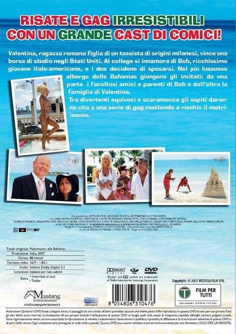 Matrimonio alle Bahamas (DVD) di Claudio Risi - DVD - 2
