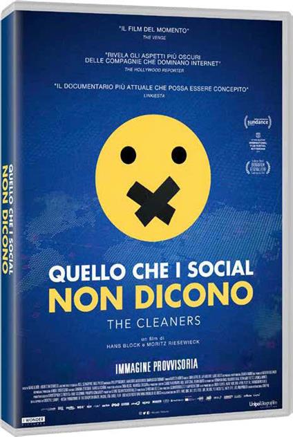 The Cleaners. Quello che i social non dicono (DVD) di Hans Block,Moritz Riesewieck - DVD