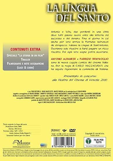 La lingua del santo (DVD) di Carlo Mazzacurati - DVD - 2