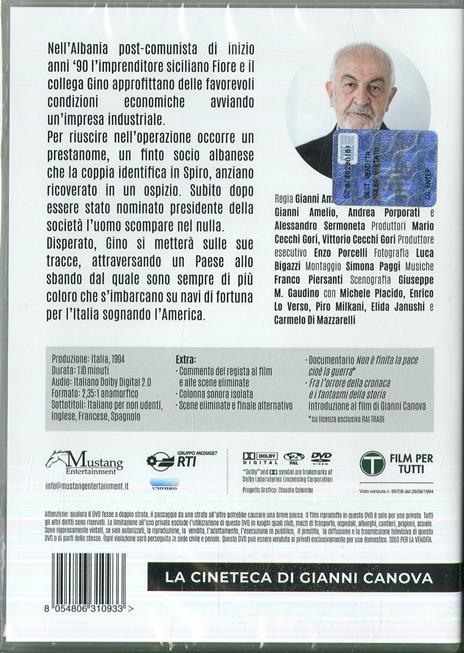 Lamerica. Collana Canova (DVD) di Gianni Amelio - DVD - 2