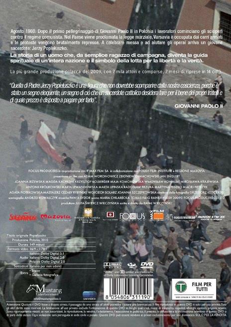 Popieluszko (DVD) di Rafal Wieczynski - DVD - 2