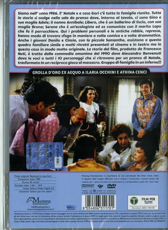 Benvenuti in casa Gori (DVD) di Alessandro Benvenuti - DVD - 2