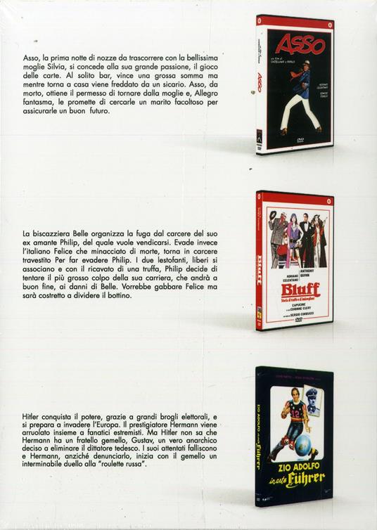 Cofanetto Celentano (3 DVD) di Franco Castellano,Pipolo - 2