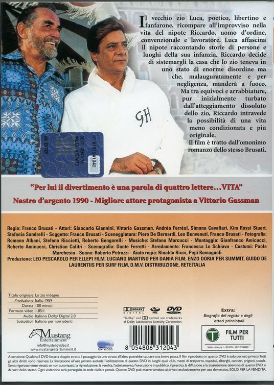 Lo zio indegno. Nuova edizione (DVD) di Franco Brusati - DVD - 2