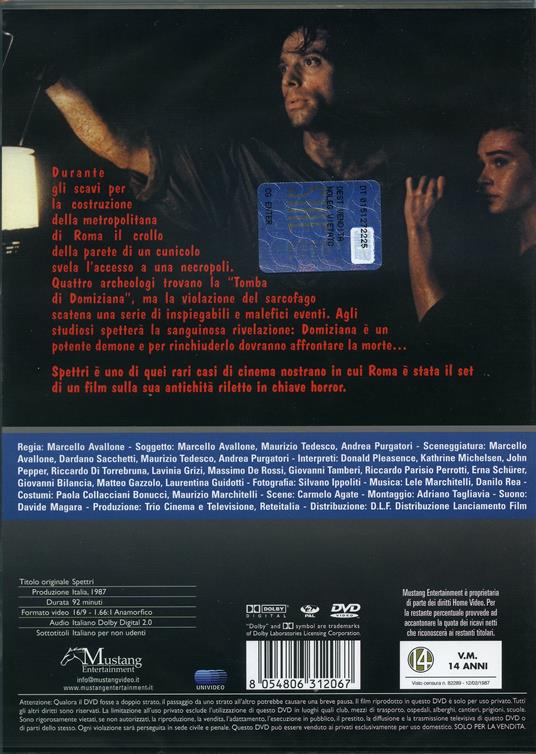 Spettri. Avallone (DVD) di Marcello Avallone - DVD - 2