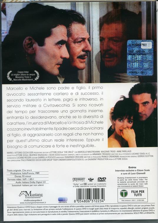 Che ora è? (DVD) di Ettore Scola - DVD - 2
