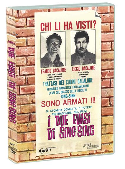 I due evasi da Sing Sing (DVD) di Lucio Fulci - DVD