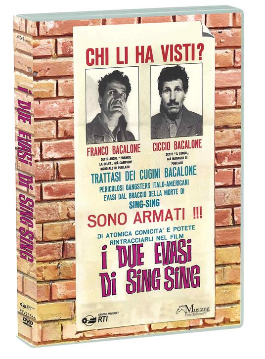 I due evasi da Sing Sing (DVD) di Lucio Fulci - DVD