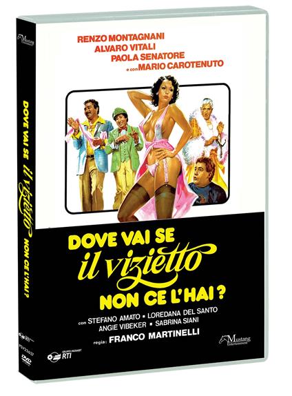 Dove vai se il vizietto non ce l'hai? (DVD) di Marino Girolami - DVD