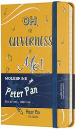 Taccuino Moleskine Peter Pan Limited Edition pocket a righe. Peter. Giallo