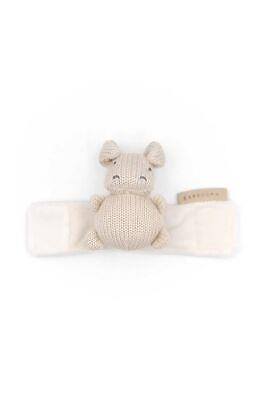 Giochino Braccialetto A Maglia Hippo Birch Sand Bamboom