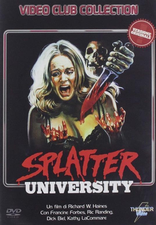 Splatter University (DVD) di Richard W. Haines - DVD