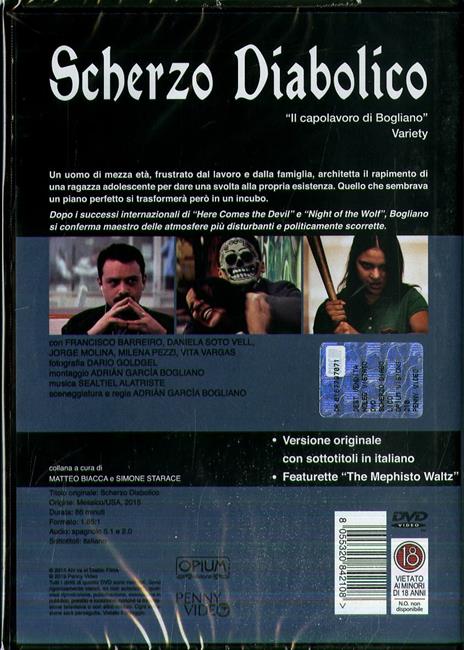 Scherzo diabolico. Opium Visions (DVD) di Adrian Garcia Bogliano - DVD - 2