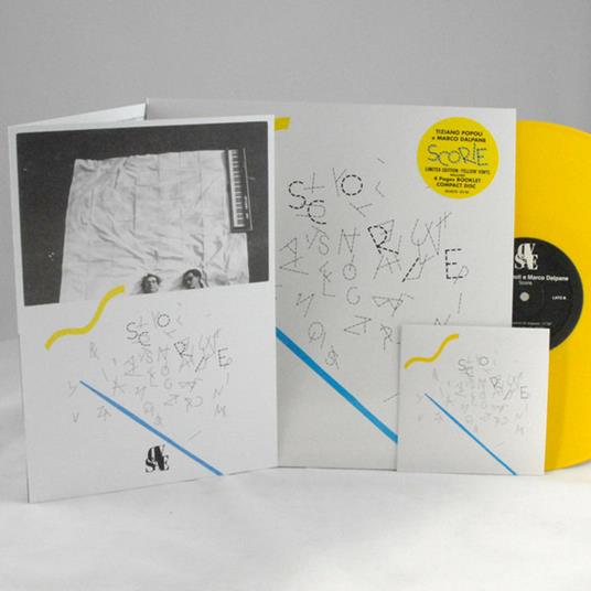Scorie (Coloured Vinyl + CD Limited Edition) - Vinile LP + CD Audio di Tiziano Popoli,Marco Dalpane