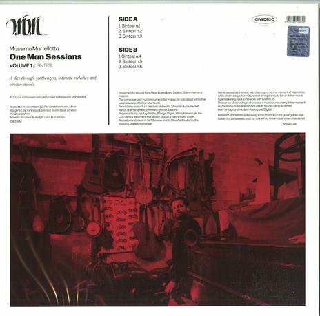 One Man Session vol.1 Sintesi - Vinile LP di Massimo Martellotta - 2