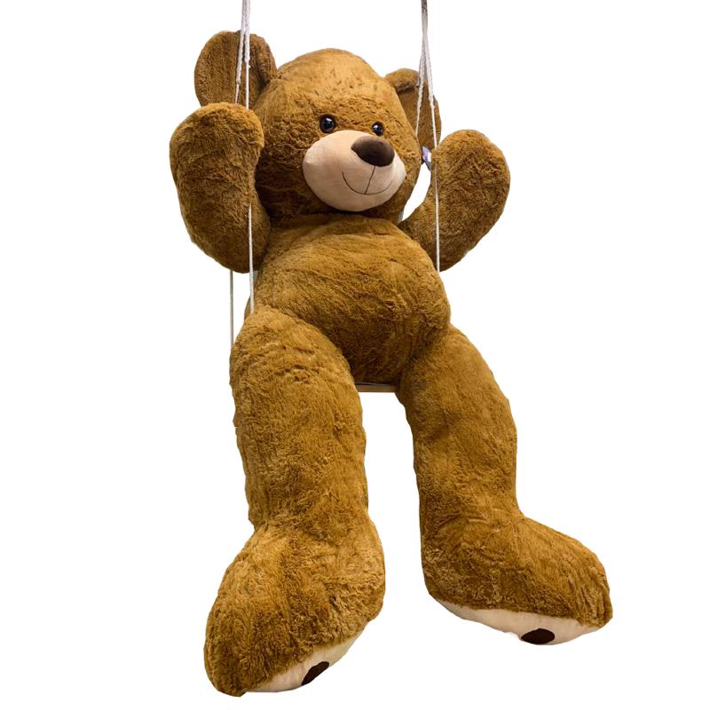 Peluche Grande Orso Marrone Xxl 200Cm Pts Primi giochi