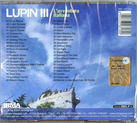Lupin III Original Soundtrack (Colonna sonora) - CD Audio - 2