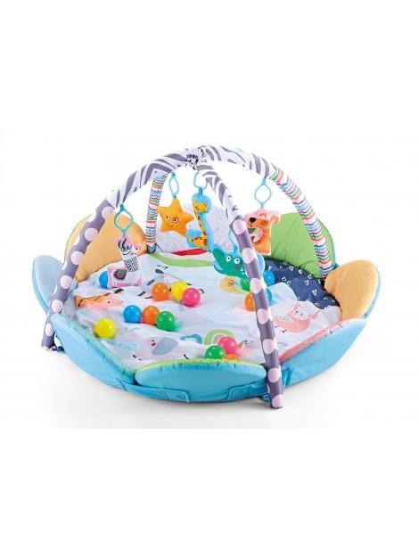 Palestrina 2 in 1 per neonati, con giocattoli sensoriali