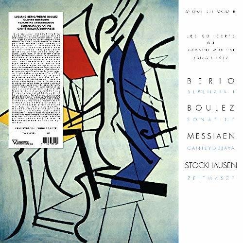 Serenata I - Sonatine - Canteyodjaya - Zeitmas - Vinile LP di Luciano Berio,Pierre Boulez,Olivier Messiaen,Karlheinz Stockhausen