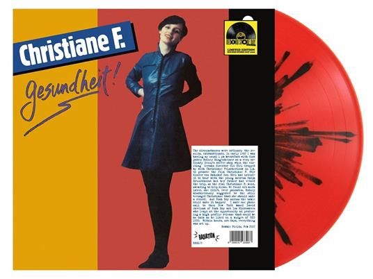 Gesundheit (Black-Red Splatter Vinyl) - Vinile LP di Christiane F.