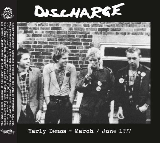 Early Demos - March - June 1977 - CD Audio di Discharge
