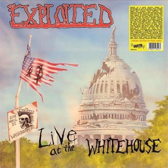 Live At The Whitehouse (Splatter Vinyl) - Vinile LP di Exploited