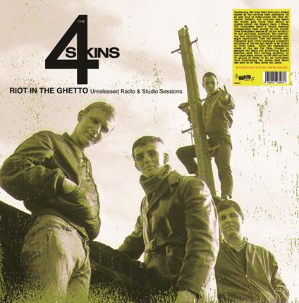 Riot In The Ghetto. Unreleased Radio & Studio Session - Vinile LP di 4 Skins