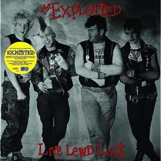 Live Lewd Lust (Multi-Colour Vinyl) - Vinile LP di Exploited