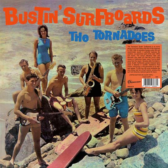 Bustin Surfboards (Clear Vinyl) - Vinile LP di Tornadoes