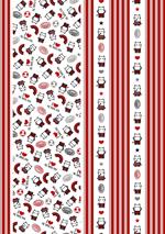 Milan Pattern I Love Milan Carta Da Parati 100X254