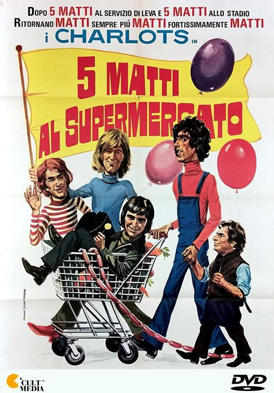 5 Matti Al Supermercato (DVD) di Claude Zidi - DVD
