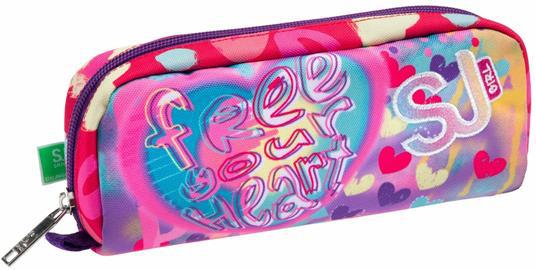 Astuccio Bustina New Sj Gang Wondrous Da Sj Girl, rosa - 22 x 8,5 x 5 cm