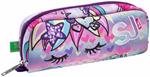 Bustina New Sj Gang Animali Fantasy Girl, Candy Fuxia - 22 x 8,5 x 5 cm
