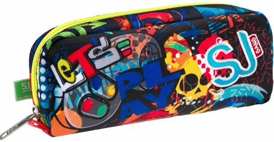 Astuccio Bustina New Sj Gang Facce Da Sj Boy - 22 x 8,5 x 5 cm